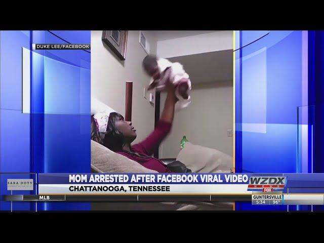 Mom arrested after Facebook viral video