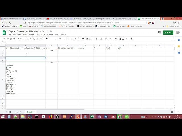 Regex in Google Sheets