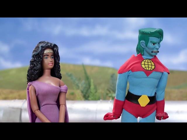 Robot Chicken - Captain Planet experiences the straw that breaks his back