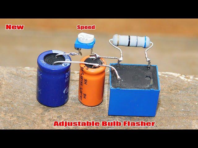 Adjustable 12v Bike Indicator Light Flasher | Super Effect Flasher