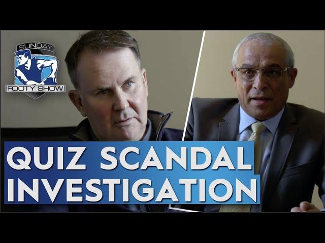 Detective investigates allegations of TJ cheating in quiz - Sunday Footy Show | Footy on Nine