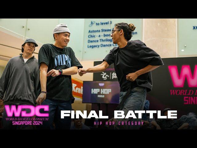 Stray Cats vs Kay & Peot | Hip Hop Final Battle | WDC Singapore 2024 | RPProds