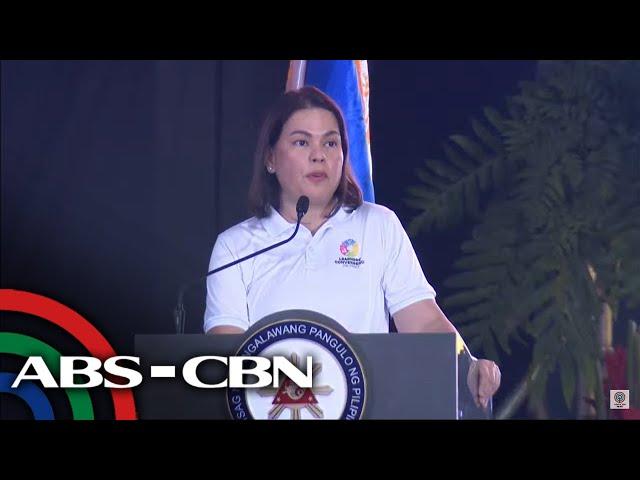 Vice President Sara Duterte at the Learners' Convergence PH 2024 in Cebu | ABS-CBN News