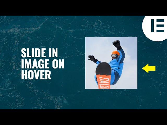 Elementor Slide in Image on Hover using Premium Addons