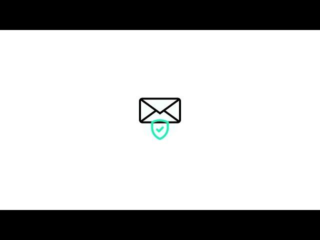 Email icon Lottie JSON animation