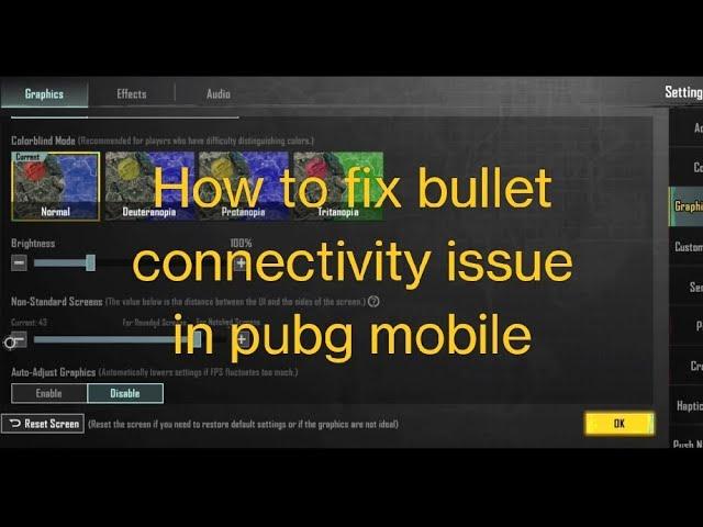 How to fix Oneplus 7T bullet regestration problem in PUBG Mobile or BGMI