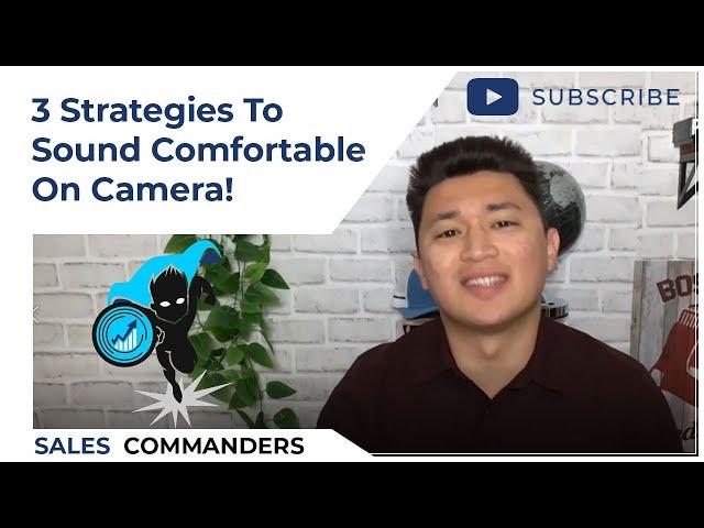 How to Sound Comfortable on Camera with Sales Commander Nick Macri