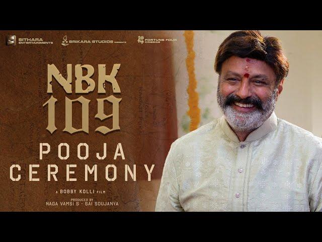 #NBK109 Pooja Ceremony | Nandamuri Balakrishna | Bobby Kolli | S Naga Vamsi