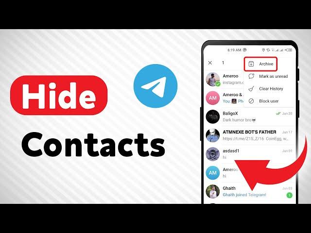 How to Hide Contacts On Telegram (Updated)