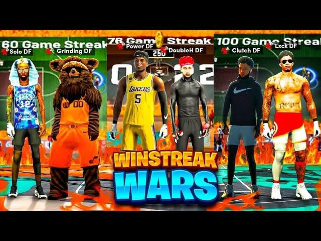 FIRST EVER DF WINSTREAK WARS ROYALE! Which DF member can BREAK the HIGHEST WIN-STREAK in NBA2K21?