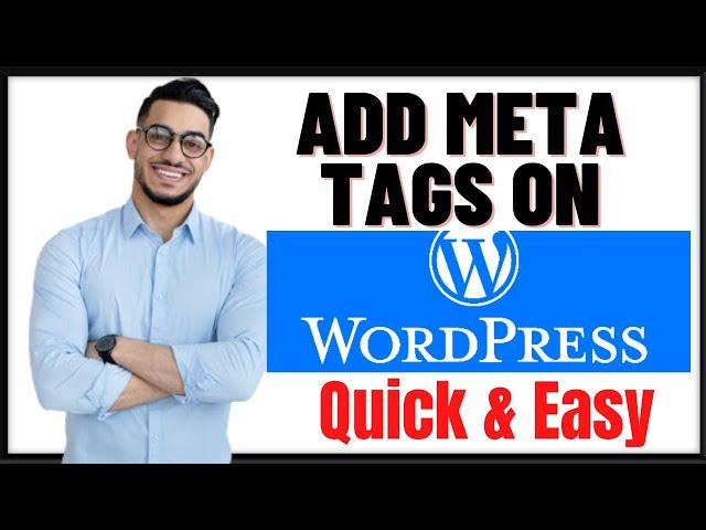 HOW TO ADD META TAGS ON WORDPRESS WEBSITE 2024