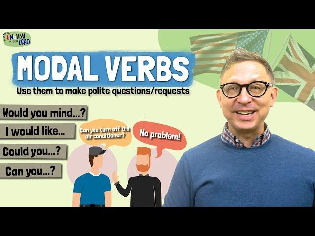 Modal Verbs for Requests: CAN, COULD, WOULD