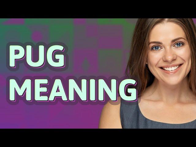 Pug | meaning of Pug