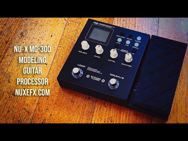 NU-X: MG-300 Modeling Guitar Processor