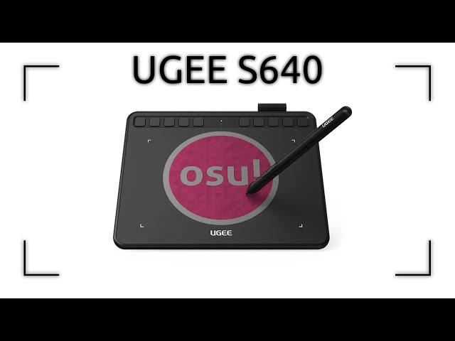 UGEE s640 подойдет ли для игры в osu!? - обзор