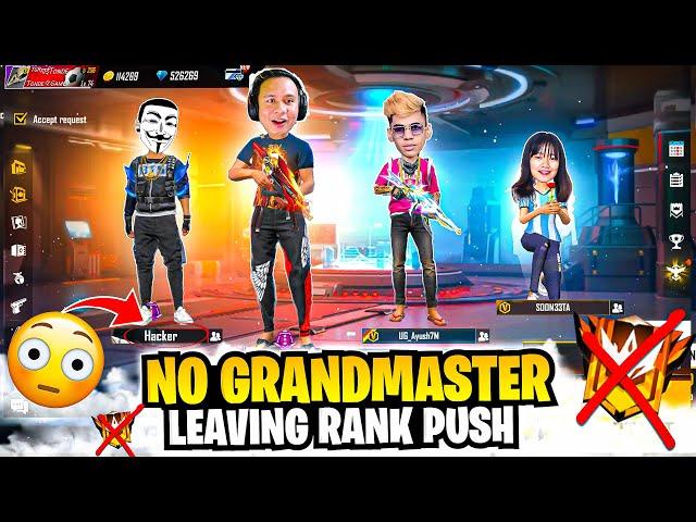 Gold to Grandmaster Rank Push on CSR with UG Ayush & Sooneeta  Tonde Gamer - Garena Free Fire