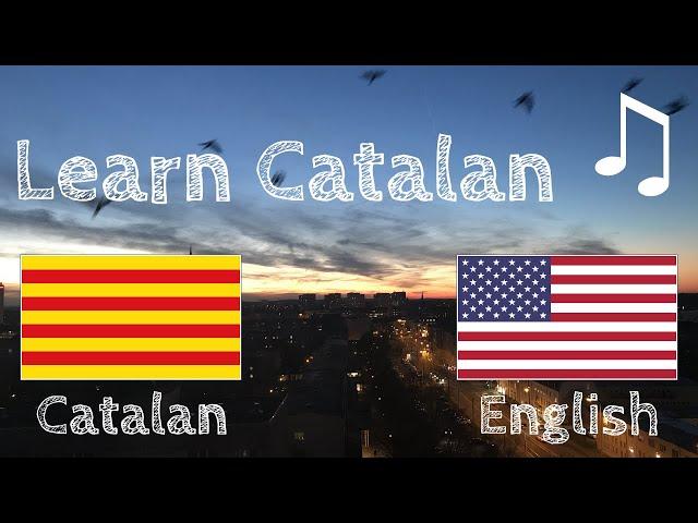 Learn before Sleeping - Catalan (native speaker)  - with music