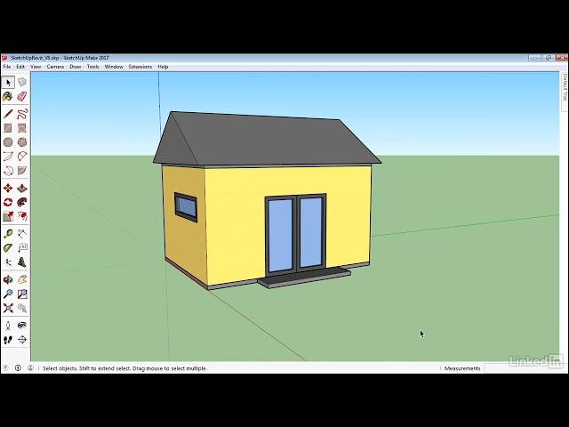 18 Export SketchUp scenes to Revit