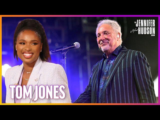 Jennifer Hudson Crushing on Tom Jones for 5 Minutes Straight