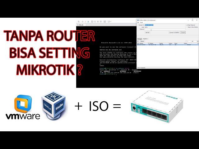 BELAJAR MIKROTIK TANPA ROUTERBOARD | TERBARU 2020