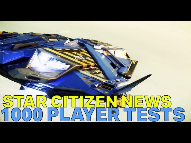 Star Citizen Tested 1000 Players with Server Meshing...