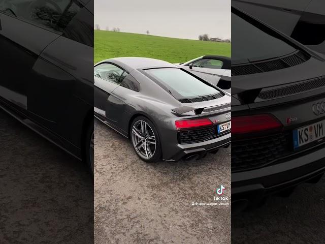 Der neue in der Familie#AudiR8 #R8Coupé #Sportwagen #Supercar #audiperformance #Luxusauto #V10Engine