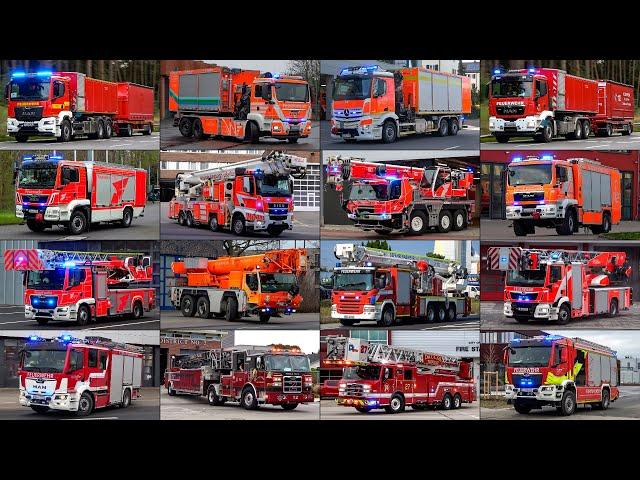 BEST OF 2024 EMERGENCY RESPONSE VIDEOS | Fire Trucks & Emergency Vehicles from 14 Countries!