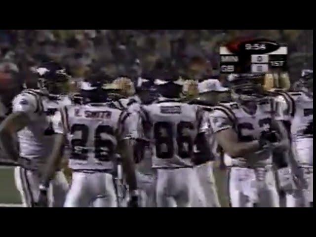 1998 Vikings at Packers MNF