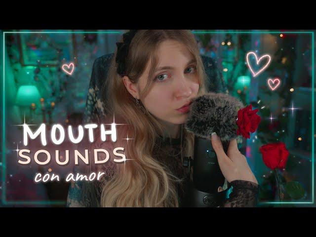 MOUTH SOUNDS with LOVE  ASMR VALENTINE'S DAY  ESP