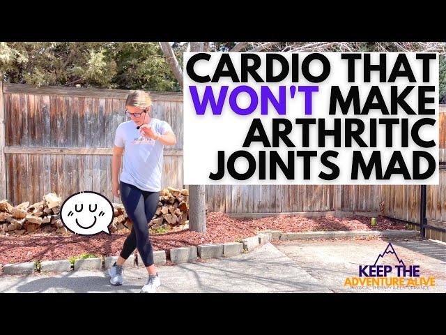 No equipment, cardio workout that is NICE TO YOUR JOINTS! | Dr. Alyssa Kuhn