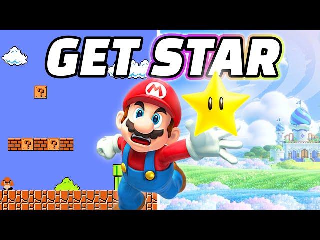 How fast can I GET A STAR in every Mario Game?