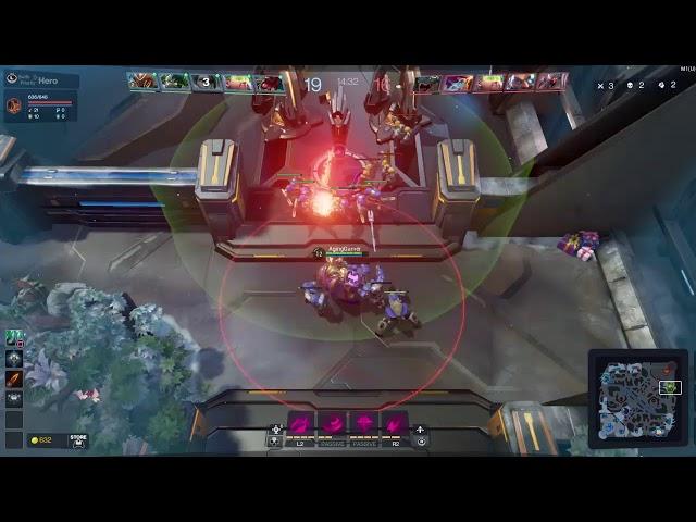 AgingGamer plays genesis MOBA - Hades the Healing Tank