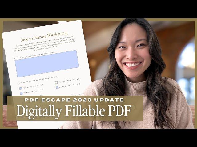 How to Create a Fillable PDF Document for Free (PDF Escape 2023 Update)
