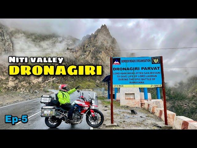 Road to CHINA Border ️ DRONAGIRI ️ NITI valley | MALARI | Gamshali | Uttarakhand | Ep-5