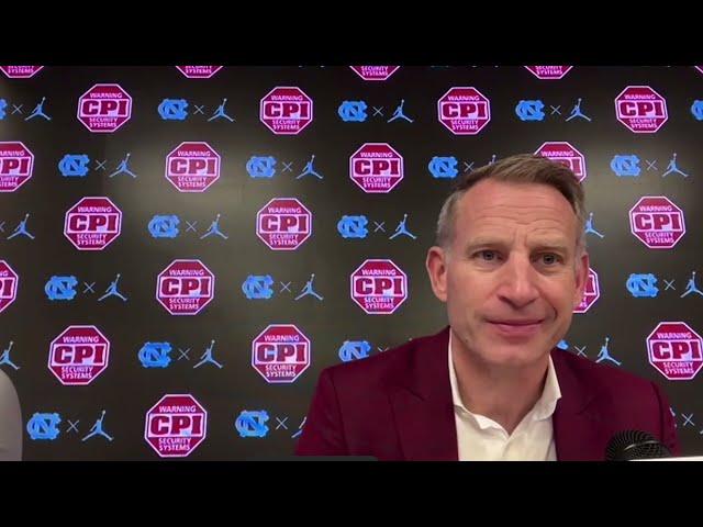 Alabama Head Coach Nate Oats: North Carolina Postgame Press Conference