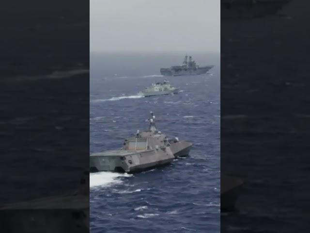 Commander Naval Surface Forces U S  Pacific Fleet Preserving Freedom of the Seas #shorts