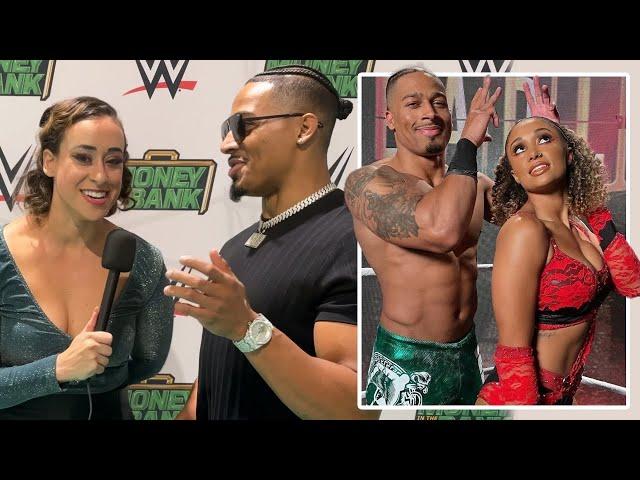 Carmelo Hayes On Plans To Work Alongside Girlfriend Kelani Jordan, WWE's New Era