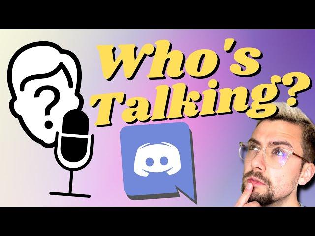 Show Who Is Talking On Stream With Discord StreamKit Overlay