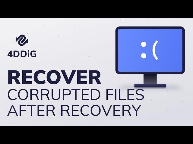 HOW TO REPAIR CORRUPTED FILES AFTER RECOVERY 2023 (2 WAYS)