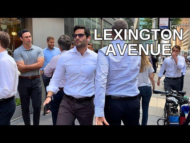 NEW YORK CITY Walking Tour [4K] - LEXINGTON AVENUE