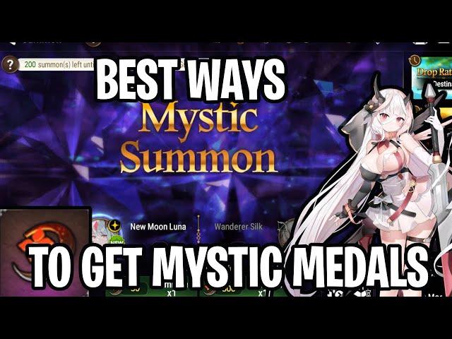 How to Get Mystic Medals FAST! [Epic Seven]