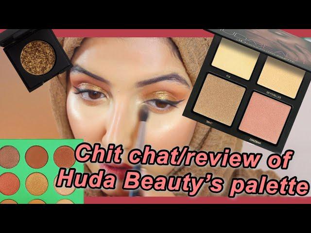 HUDA BEAUTY 3D HIGHLIGHTER GOLDEN SANDS | DOSE OF COLOURS HEART OF GOLD | THE BLUSHING GIRAFFE