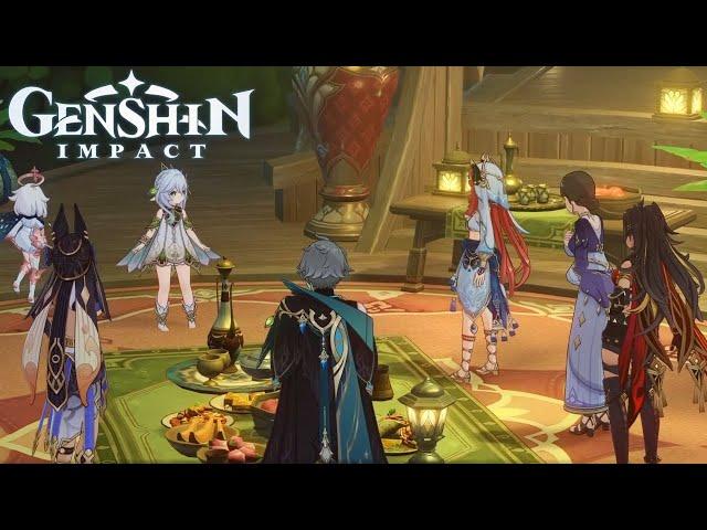 Nahida thanks everyone for their efforts (ENG Dub) | Genshin Impact | Sumeru archon quest