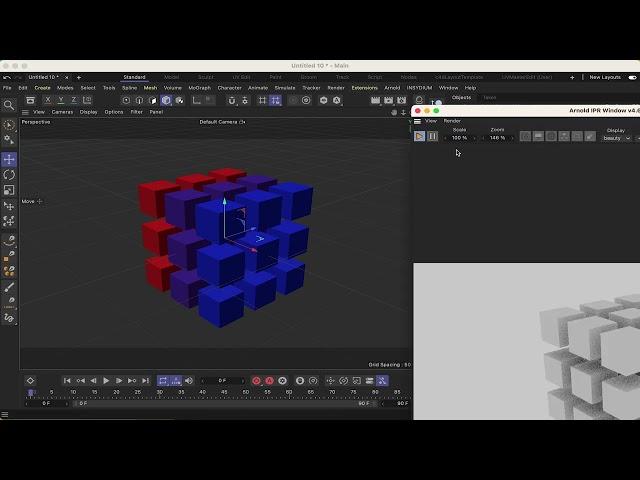 How to connect MoGraph with Arnold Shaders in Cinema 4D