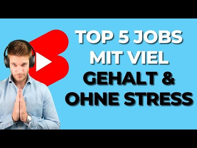 TOP 5 bestbezahlte Berufe ohne Stress! Karriereguru #shorts #youtubeshorts