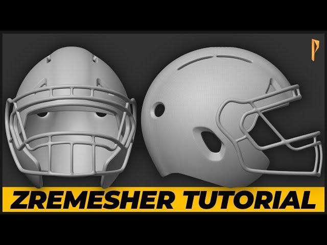 Zremesher Workflow in Cinema 4D | Hard Surface Modeling Tutorial