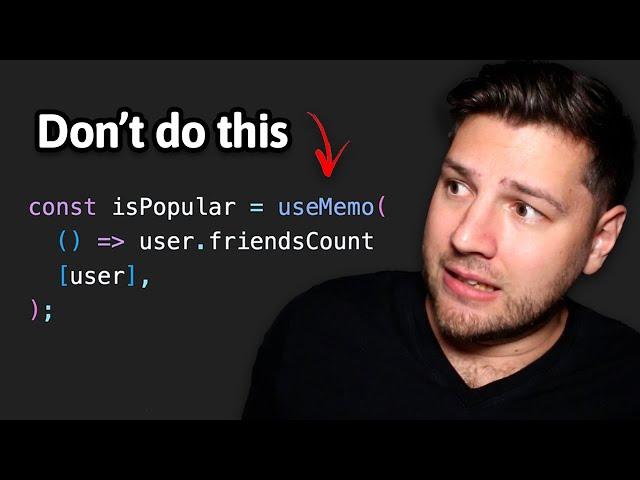 The correct way to optimise React