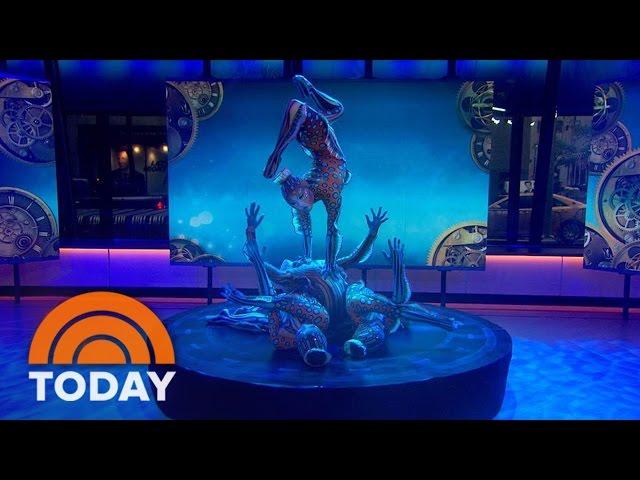 Cirque Du Soleil ‘KURIOS’ Contortionists’ Entrancing Performance | TODAY