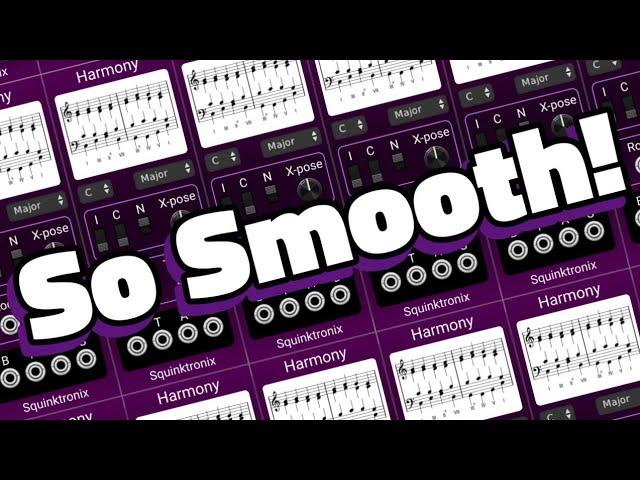 Easy Smooth Chords in VCV Rack // Harmony by Squinktronix