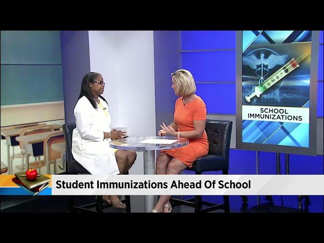 Immunizations for Students ahead of School